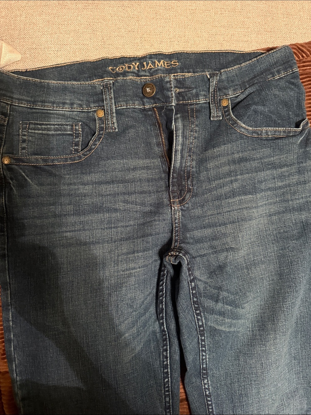 Cody James Men's Slim Straight Jeans - Dark Indigo